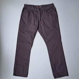 JOHNSTON MURPHY est 1850‎ gray men's trousers size 33×30 100% cotton See Photos.